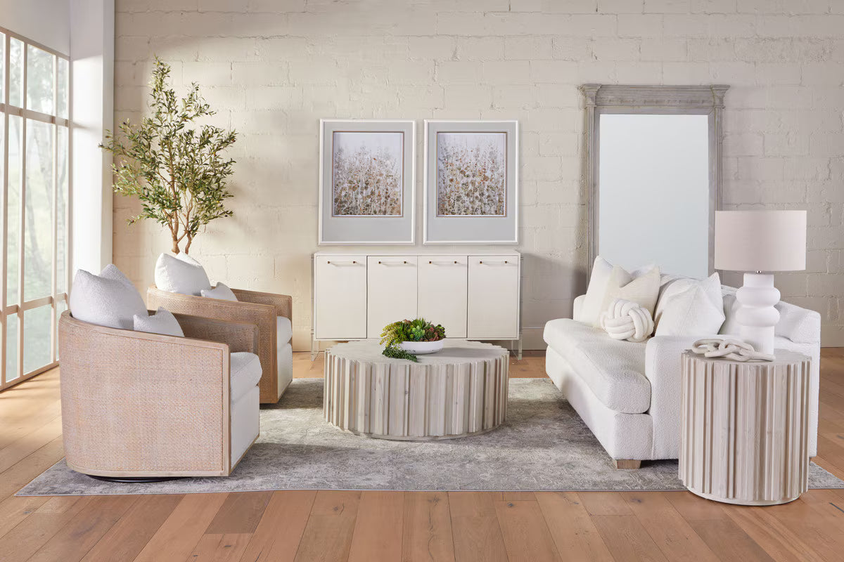 Essentials For Living Mc Guire Swivel Club Chair