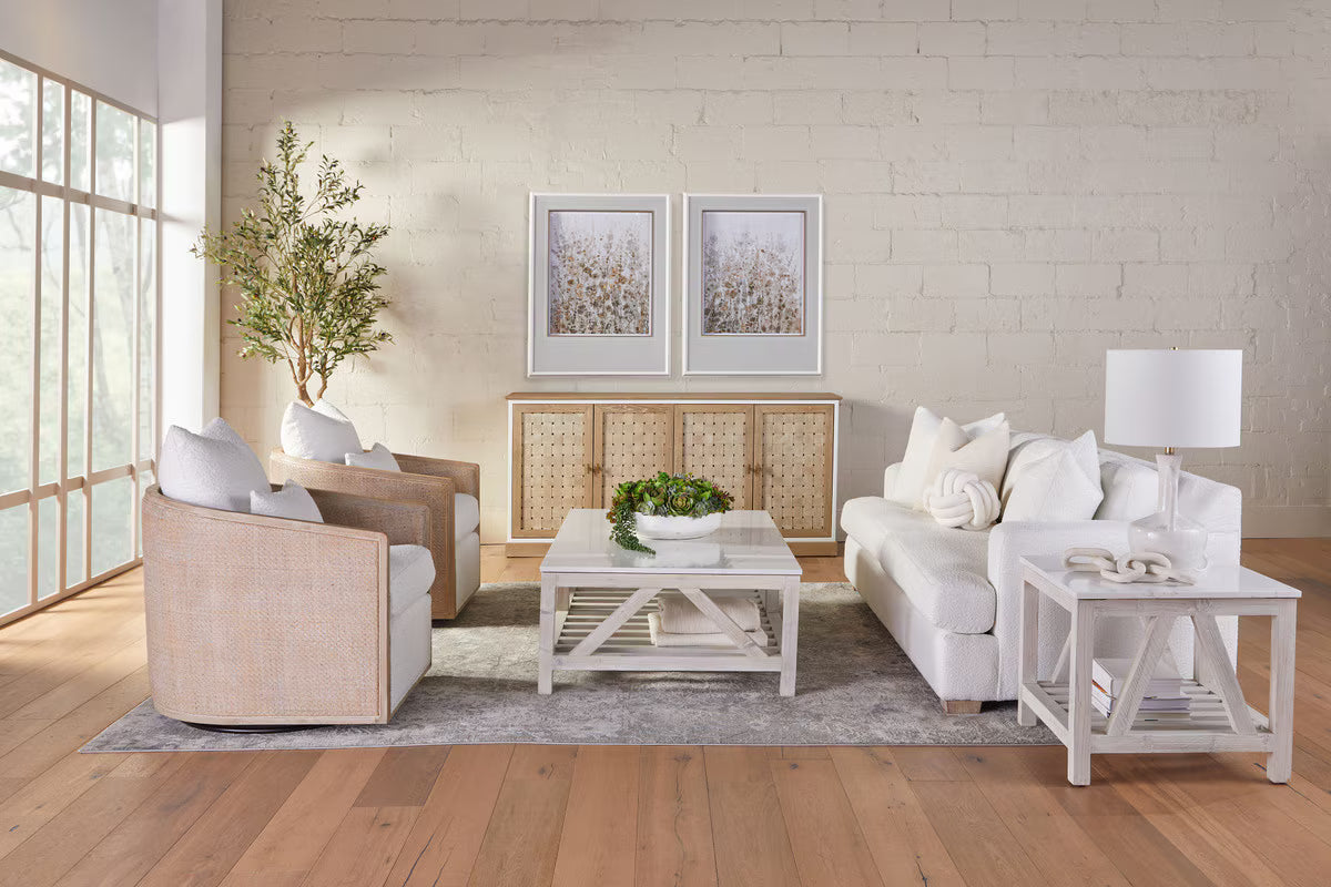 Essentials For Living Mc Guire Swivel Club Chair