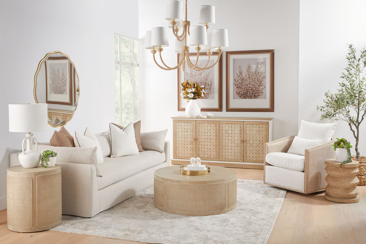 Essentials For Living Mc Guire Swivel Club Chair