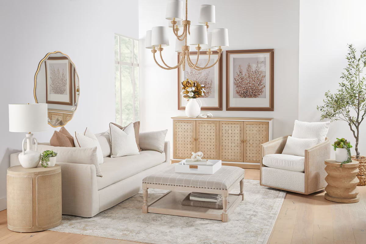 Essentials For Living Mc Guire Swivel Club Chair