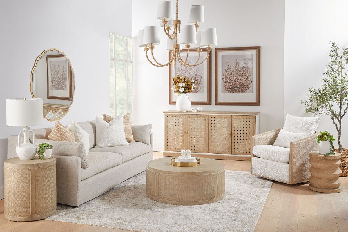 Essentials For Living Mc Guire Swivel Club Chair