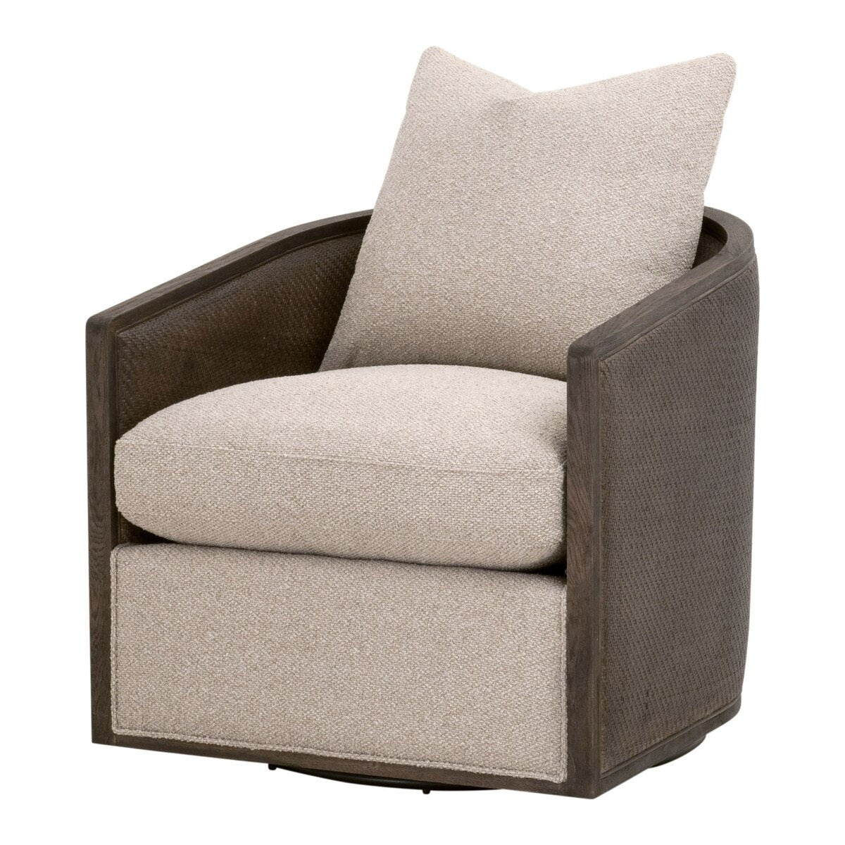Essentials For Living Mc Guire Swivel Club Chair