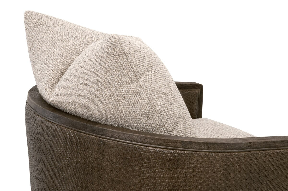 Essentials For Living Mc Guire Swivel Club Chair