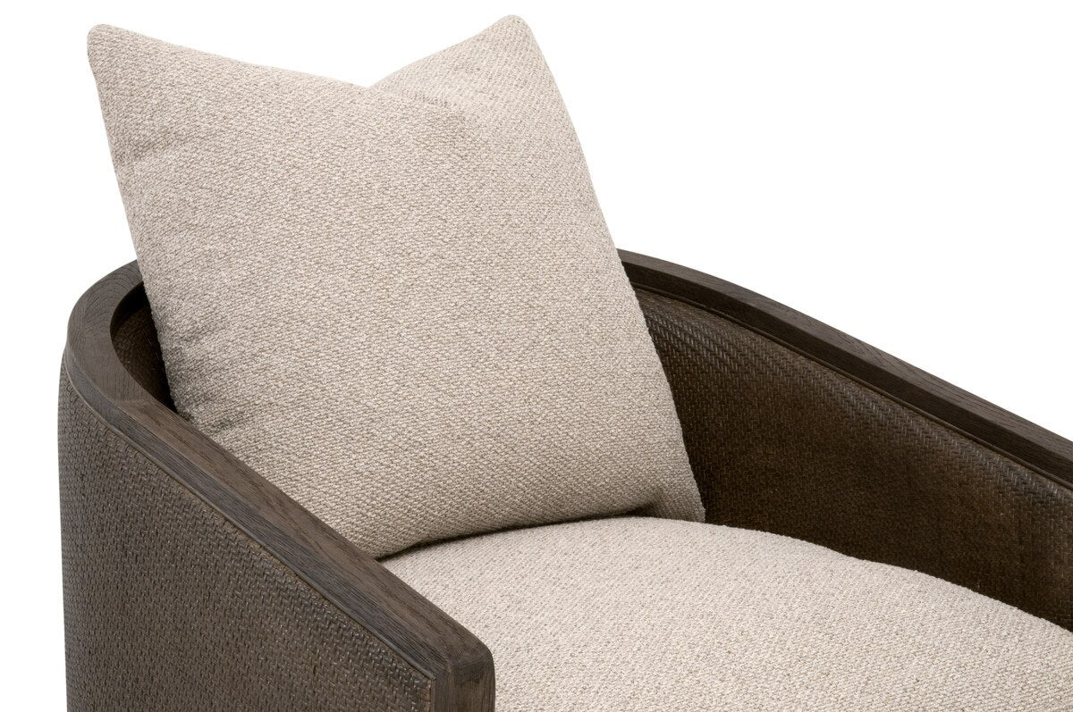 Essentials For Living Mc Guire Swivel Club Chair