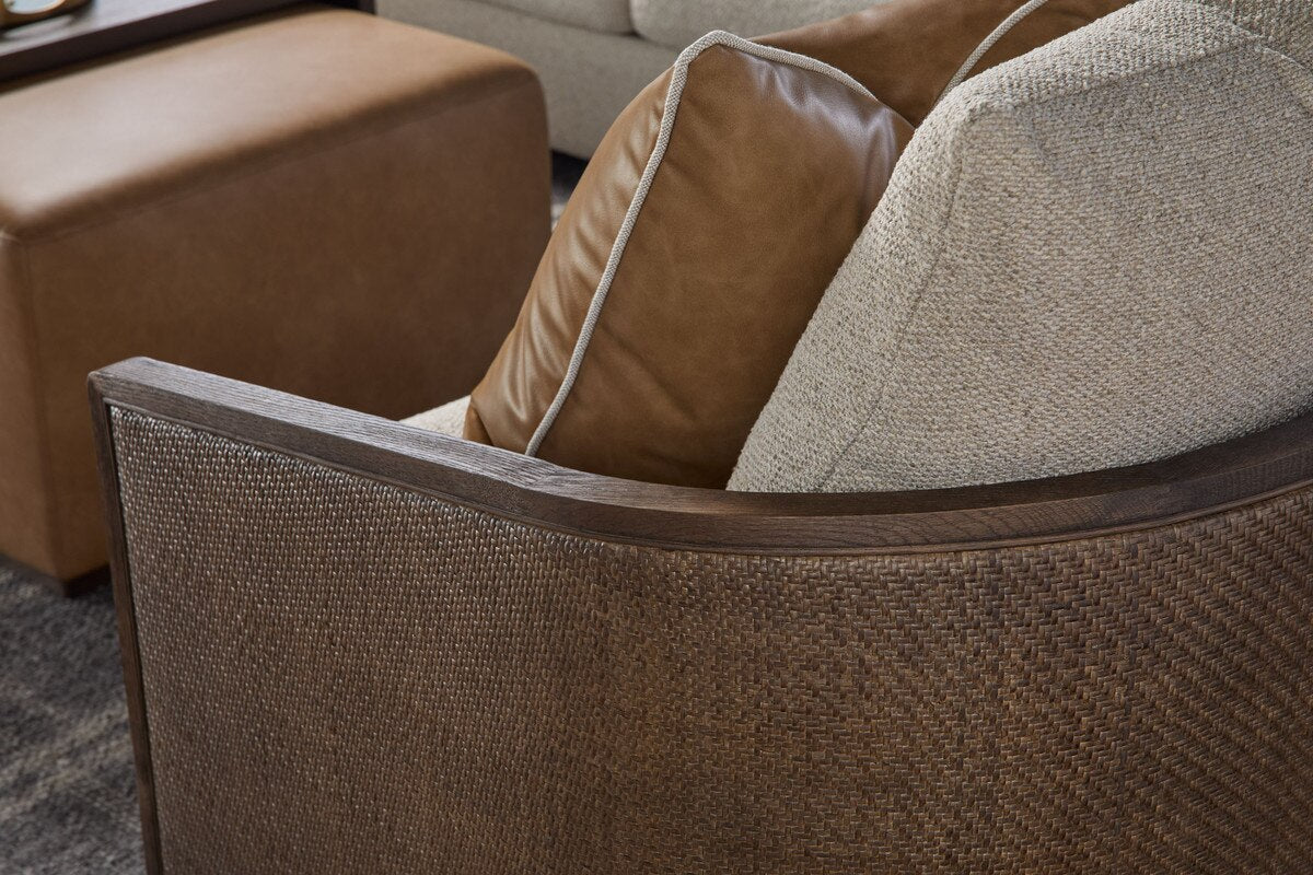 Essentials For Living Mc Guire Swivel Club Chair