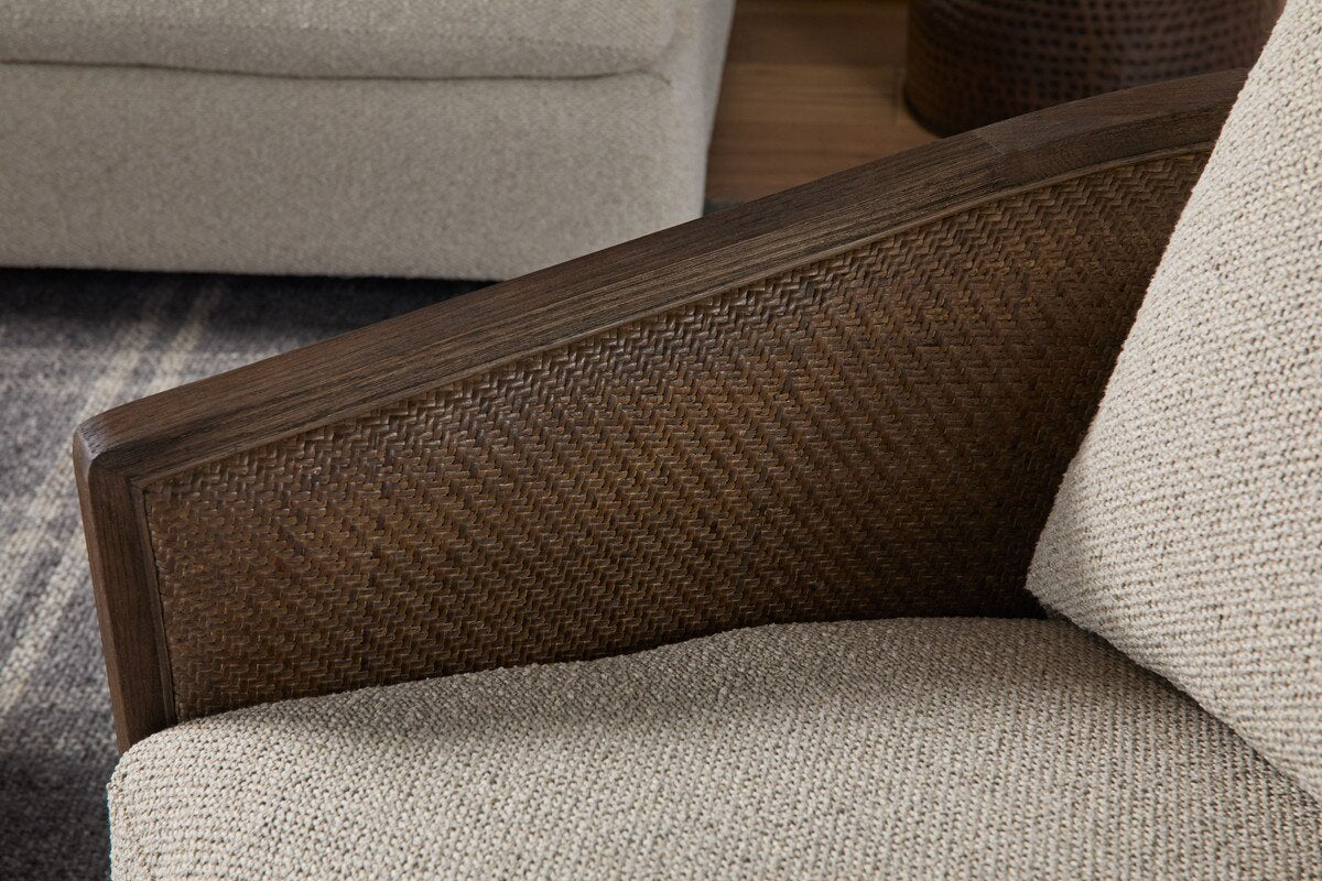 Essentials For Living Mc Guire Swivel Club Chair