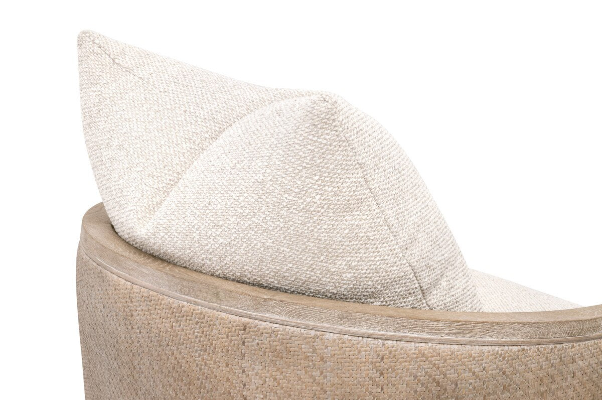 Essentials For Living Mc Guire Swivel Club Chair