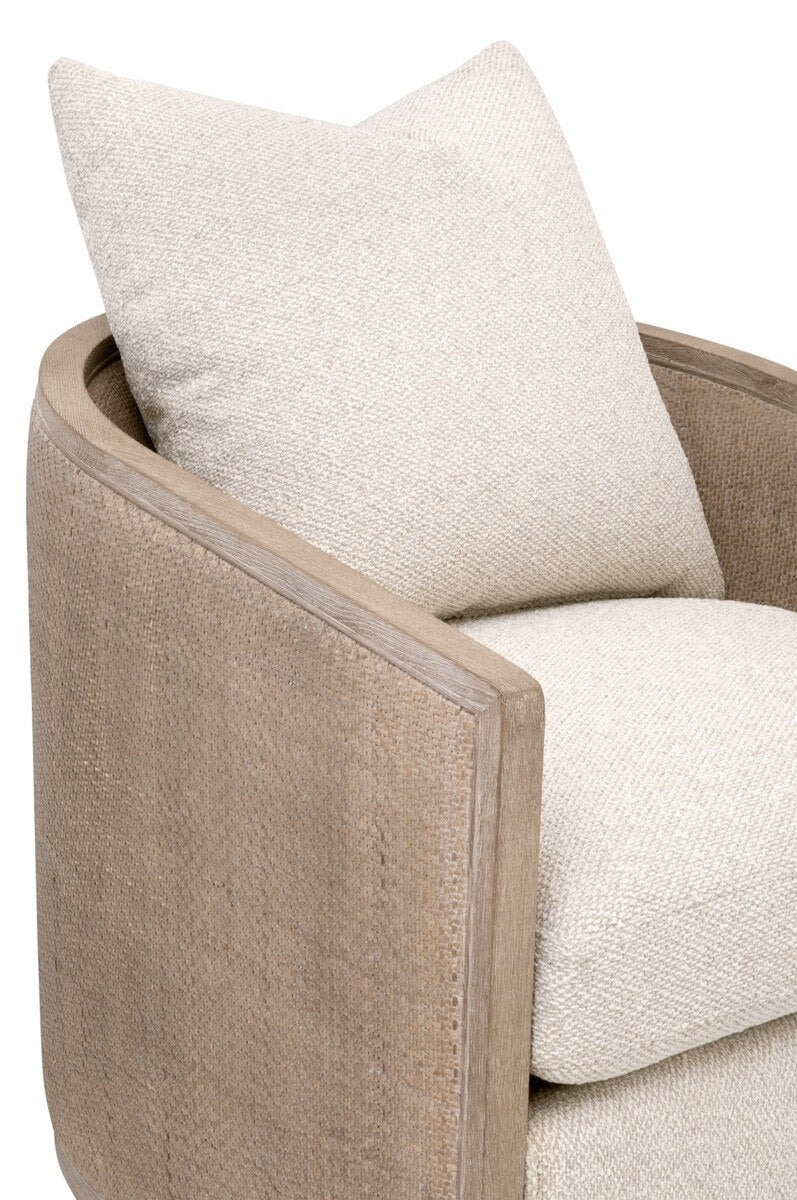 Essentials For Living Mc Guire Swivel Club Chair