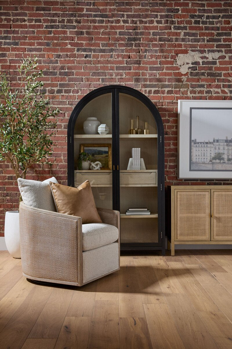 Essentials For Living Mc Guire Swivel Club Chair