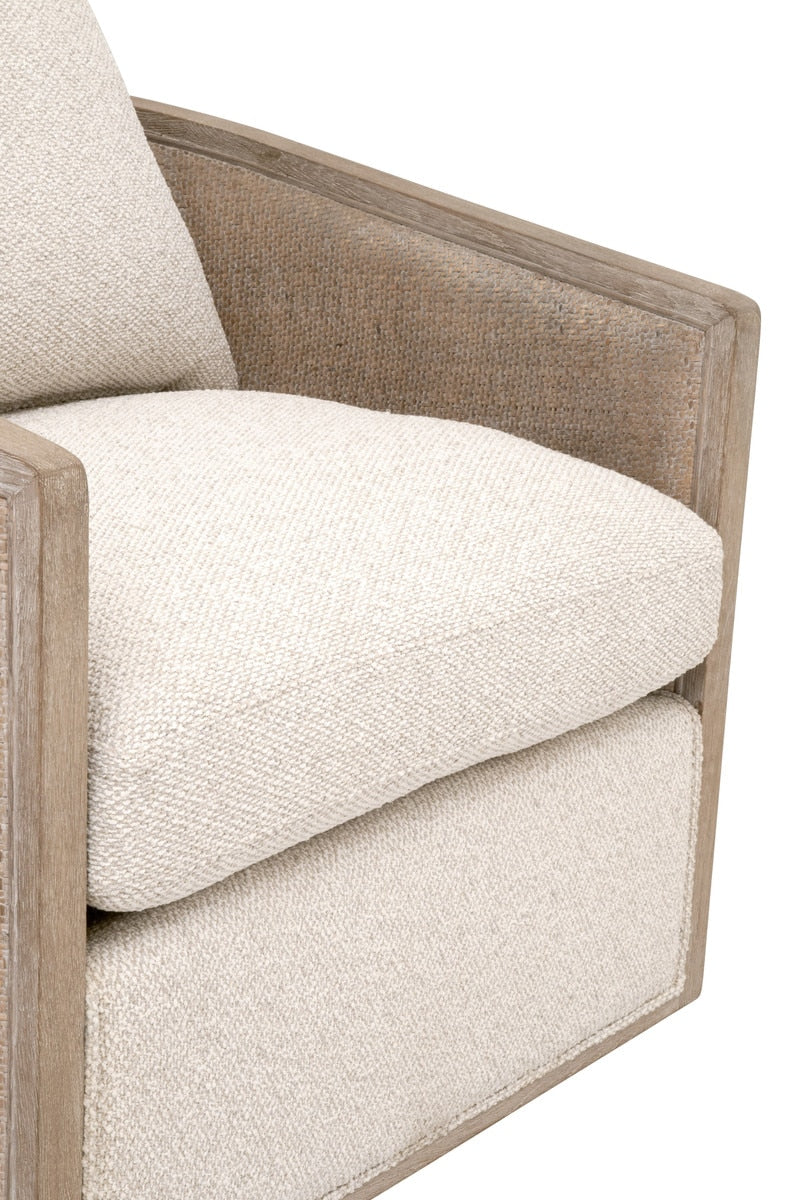 Essentials For Living Mc Guire Swivel Club Chair