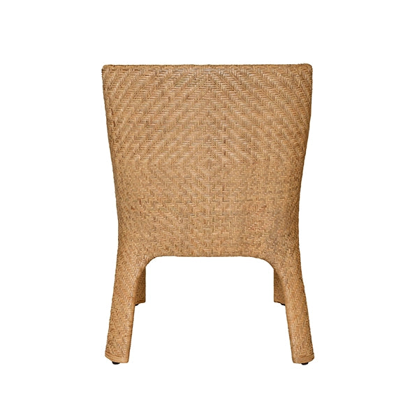 Worlds Away Noelle Rattan Chair