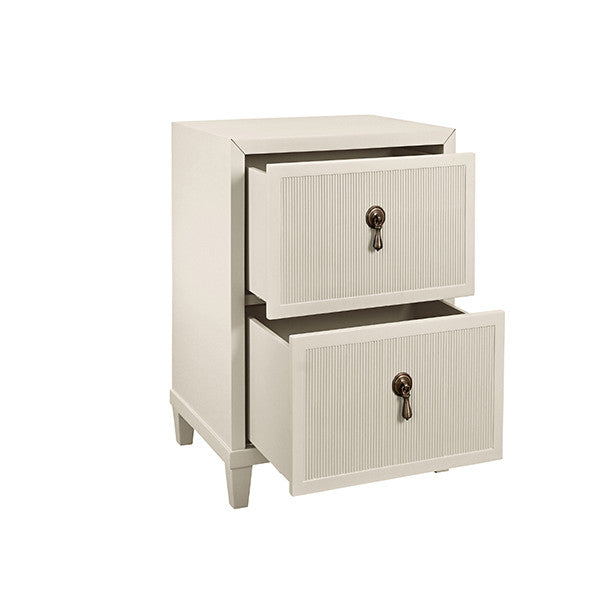 Worlds Away Novalie Side Table