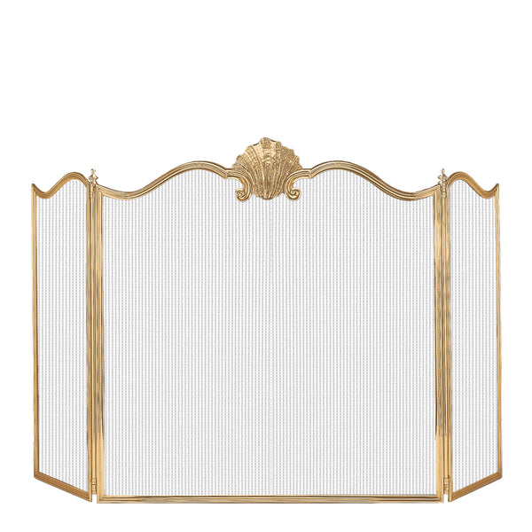 DC  Natalia Brass Fire Screen