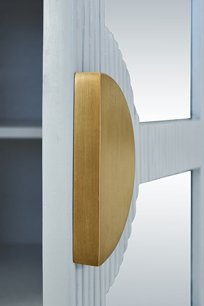 Worlds Away Opal Cabinet