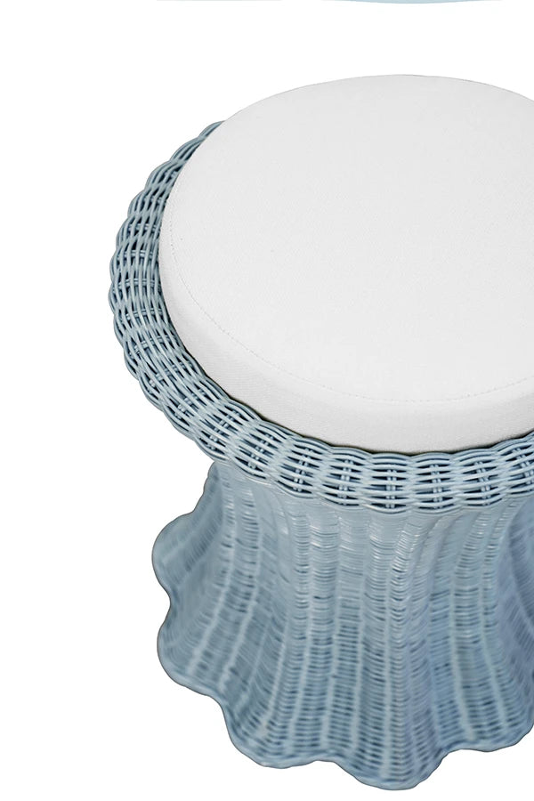 Worlds Away Paisley Stool
