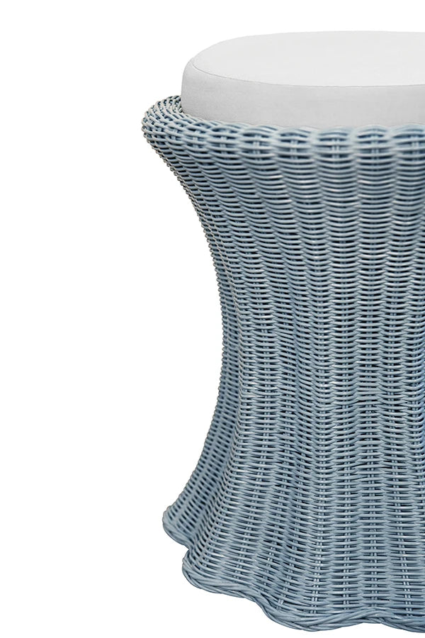 Worlds Away Paisley Stool