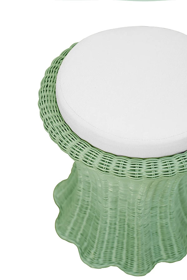 Worlds Away Paisley Stool