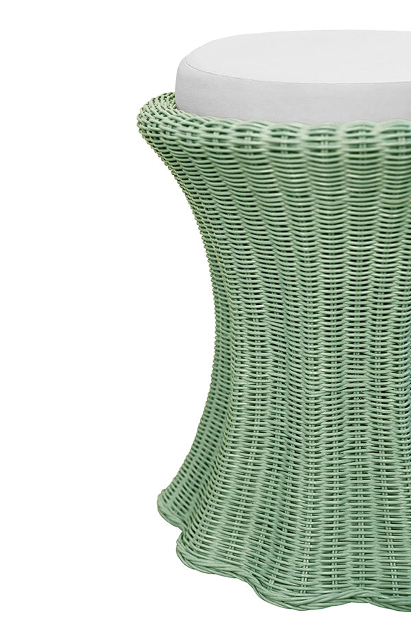 Worlds Away Paisley Stool