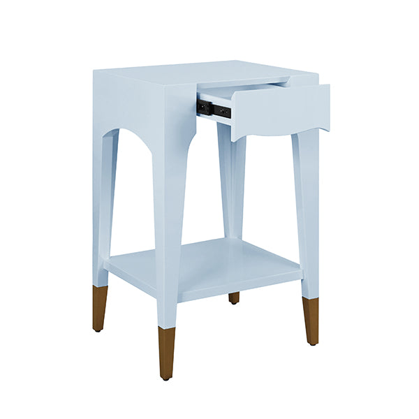 Worlds Away Patti Side Table