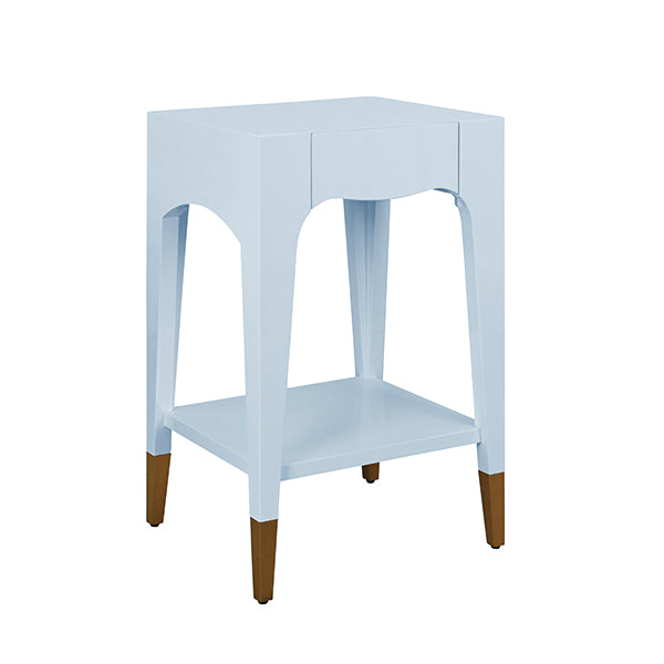 Worlds Away Patti Side Table