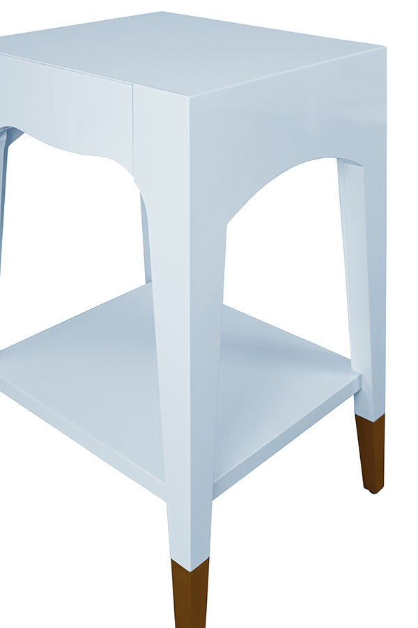 Worlds Away Patti Side Table