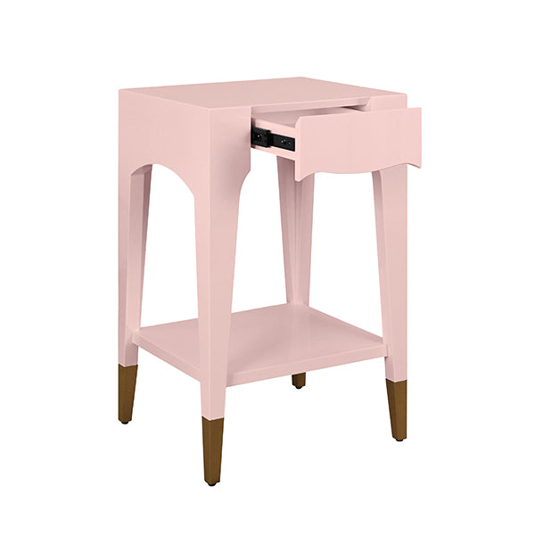Worlds Away Patti Side Table