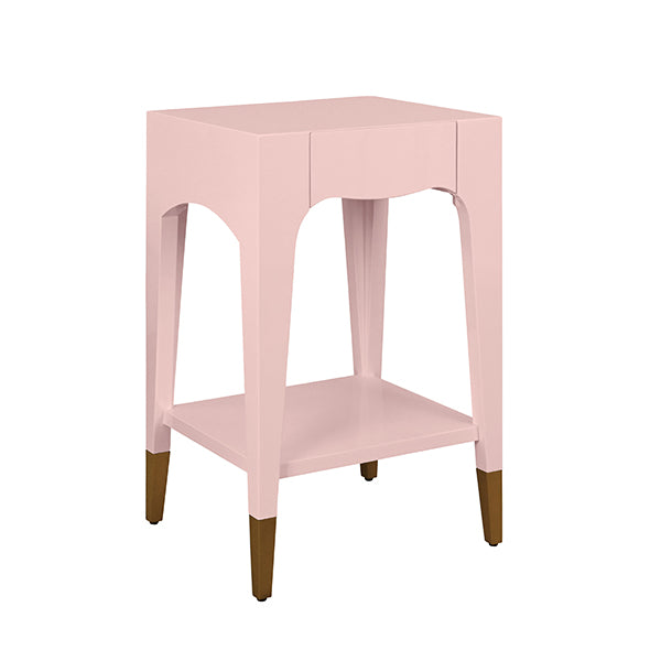 Worlds Away Patti Side Table