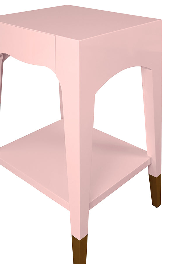 Worlds Away Patti Side Table