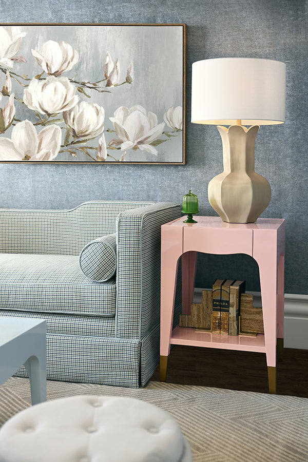 Worlds Away Patti Side Table