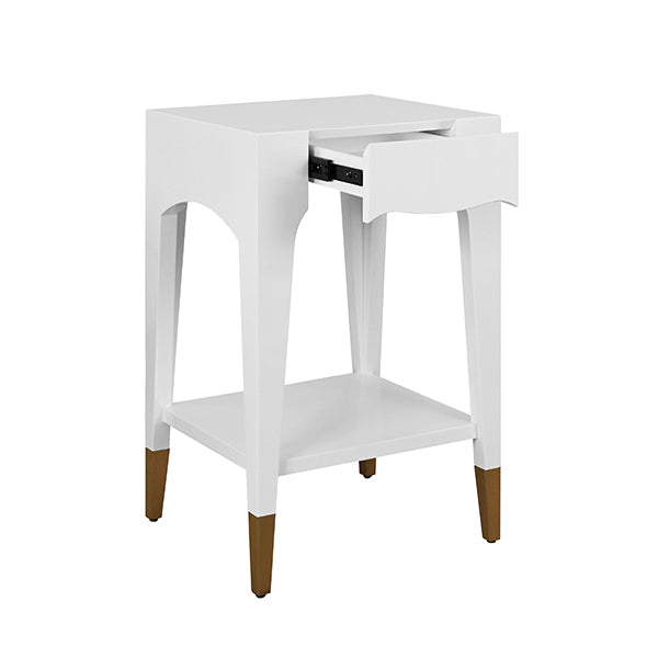 Worlds Away Patti Side Table