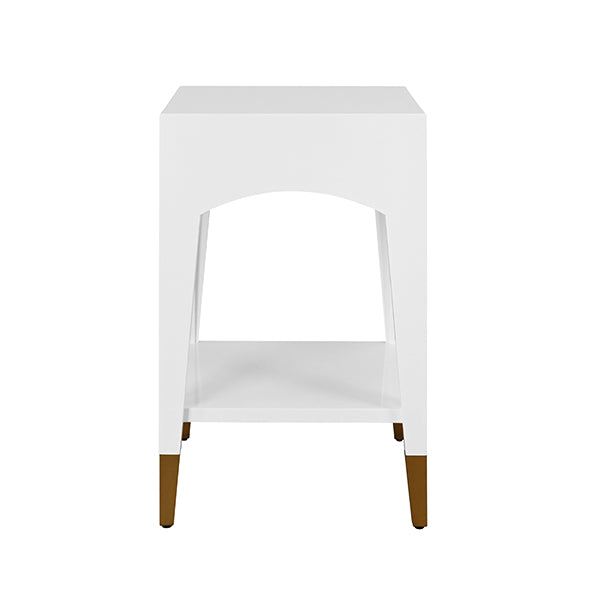 Worlds Away Patti Side Table