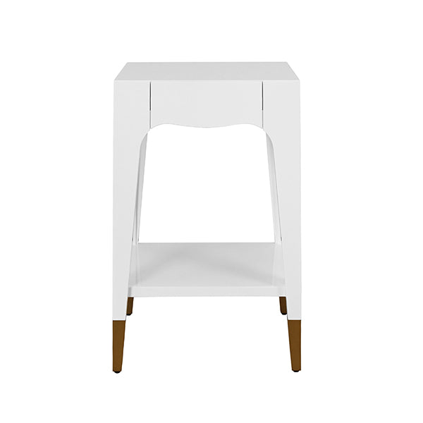 Worlds Away Patti Side Table