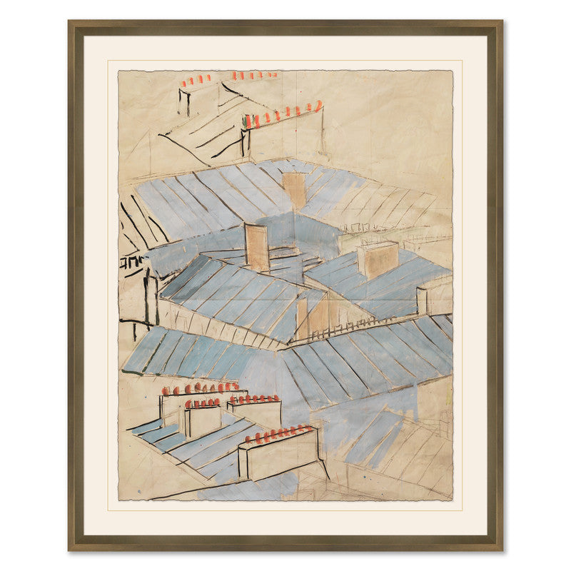 Paule Marrot Rooftops Art