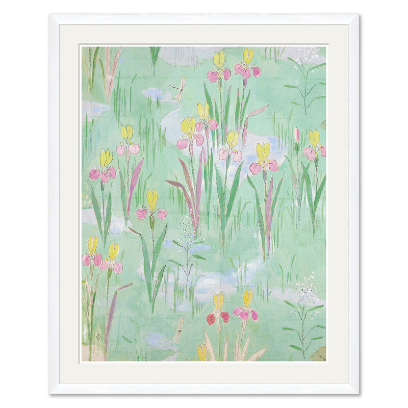 Paule Marrot Fleurs Vertes Art