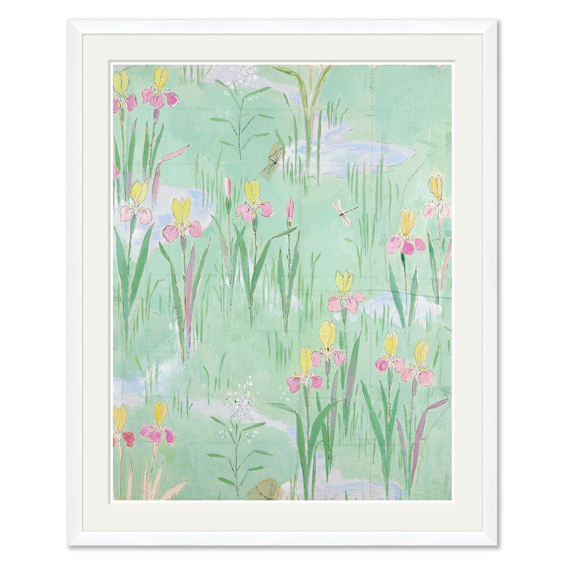 Paule Marrot Fleurs Vertes Wall Art