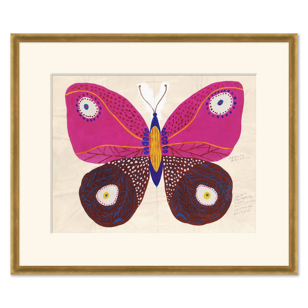 Jonathan Adler Paule Marrot Butterfly Art