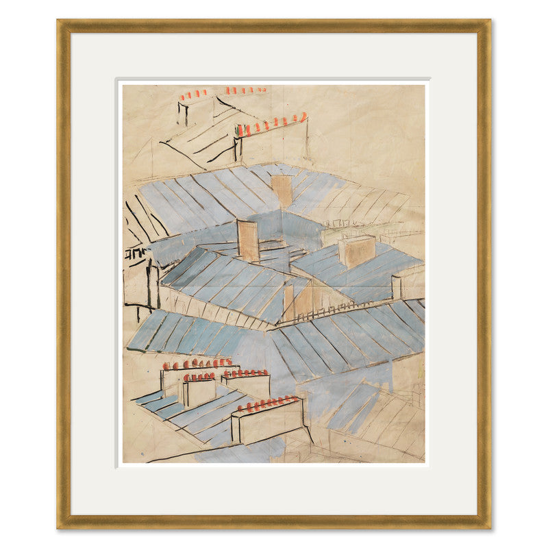 Paule Marrot Rooftops Art