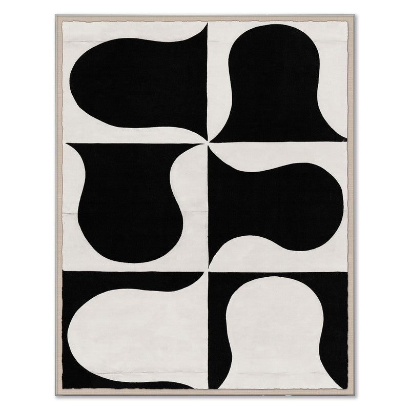 Paule Marrot Black and White Abstract Series 2, 2