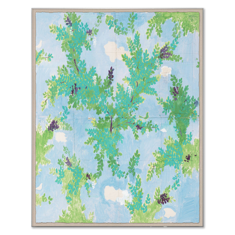 Paule Marrot Arbres Et Nuages Artwork