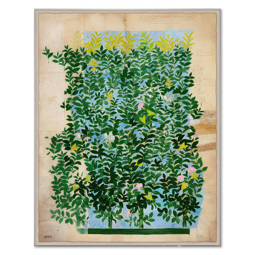 Paule Marrot Green Leaves Art