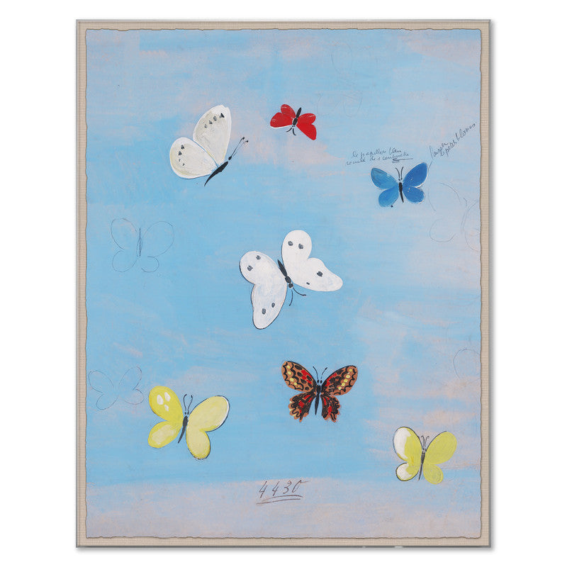Paule Marrot Flying Butterflies Art
