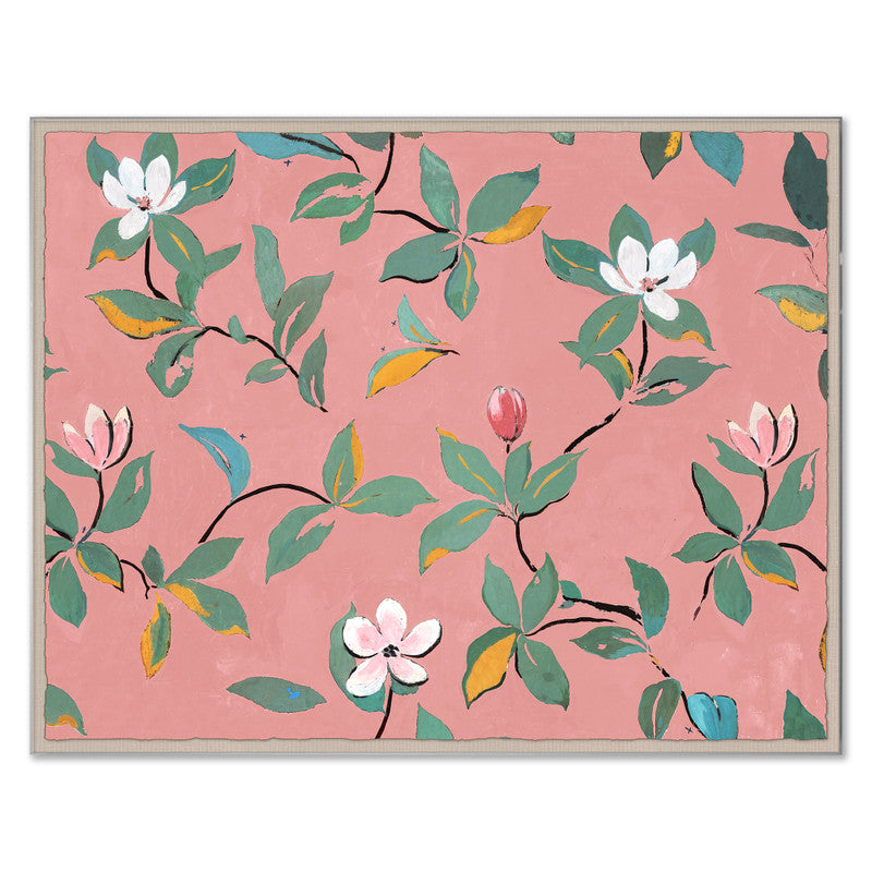 Paule Marrot Blue, Pink, or Green Magnolia Art