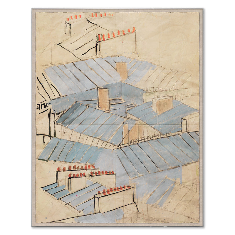 Paule Marrot Rooftops Art