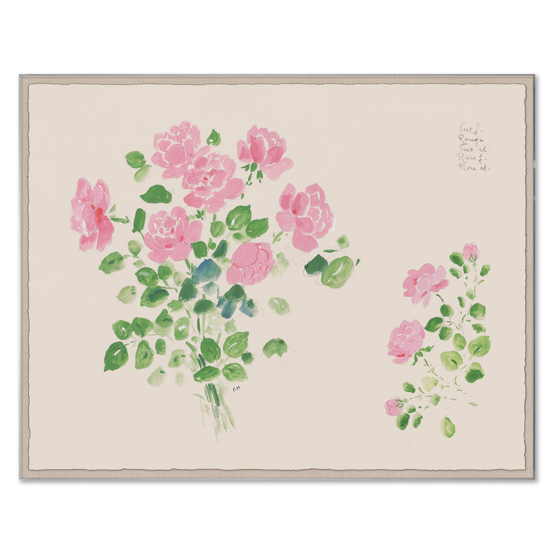 Paule Marrot Rose Bouquet Wall Art