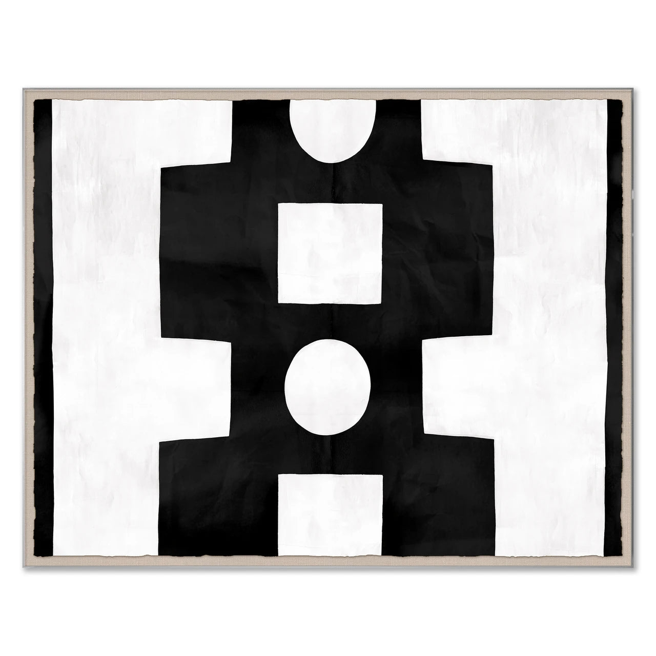 Paule Marrot Black and White Abstract Art 2