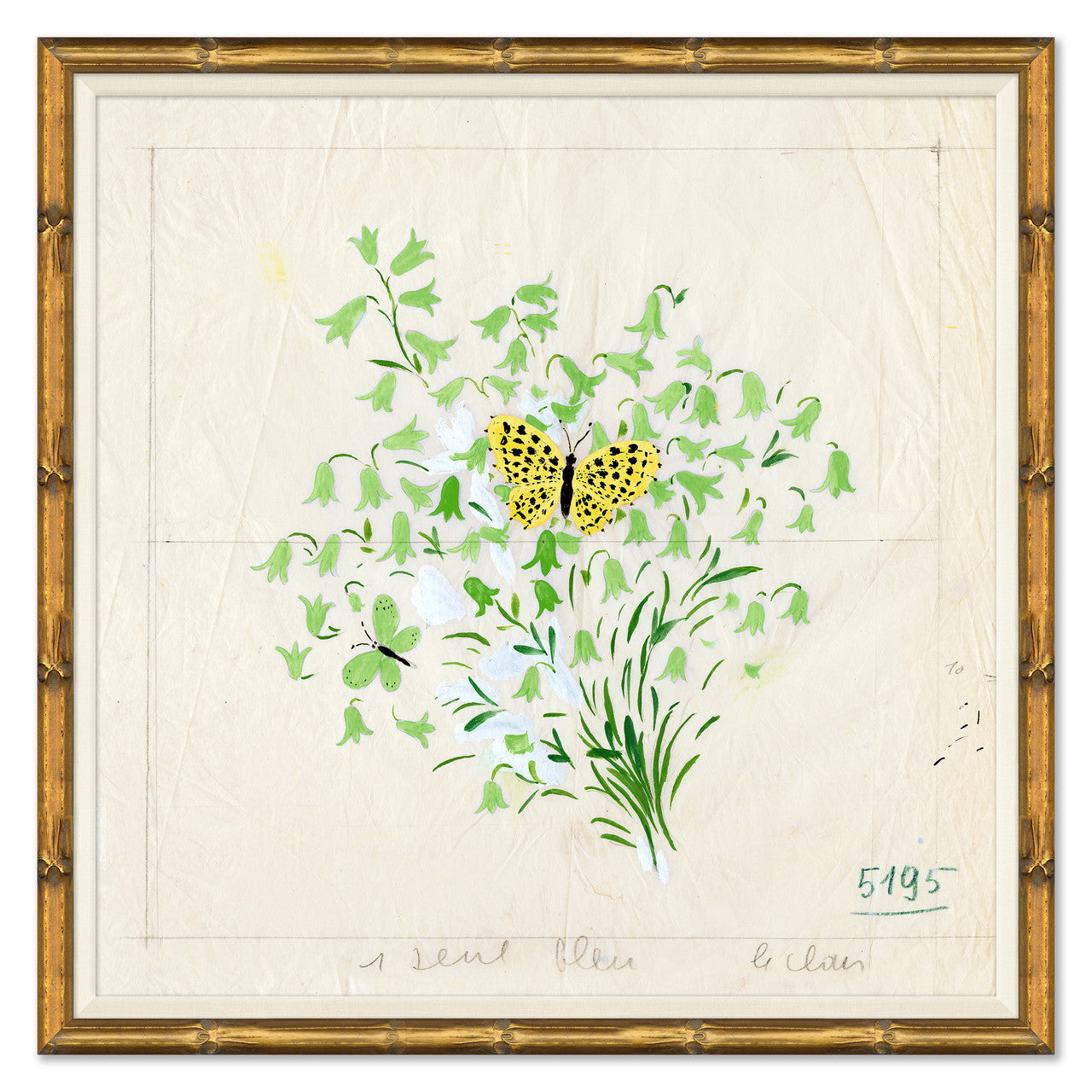 Paule Marrot Clochettes et Papillon