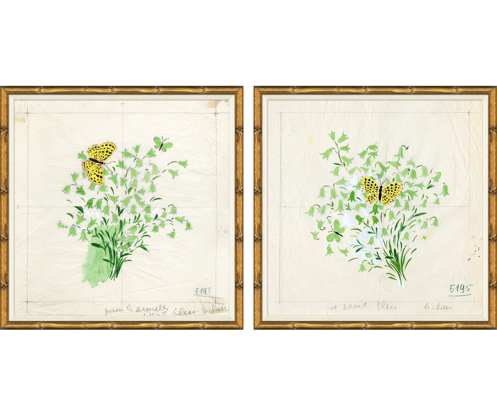 Paule Marrot Clochettes et Papillon