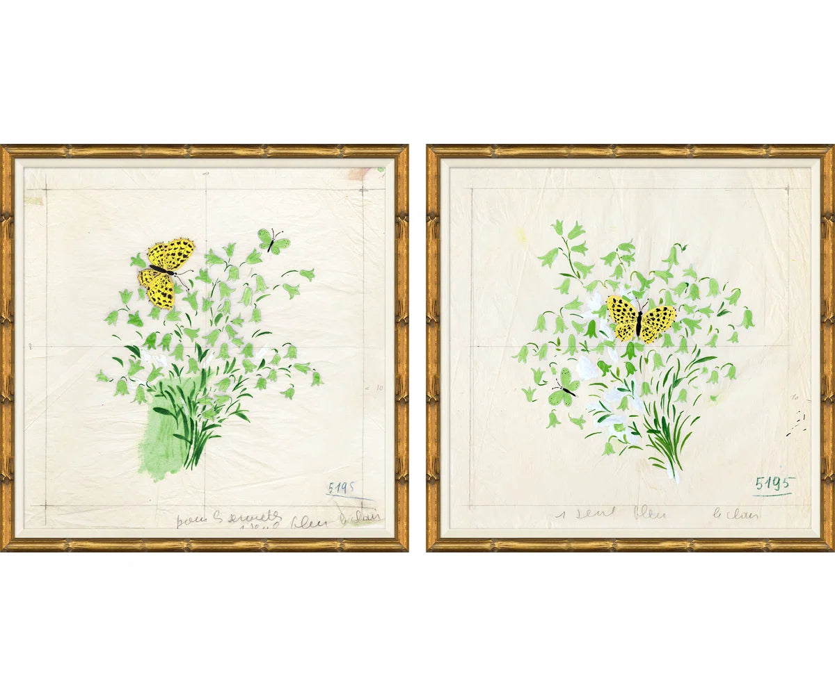 Paule Marrot Clochettes et Papillon