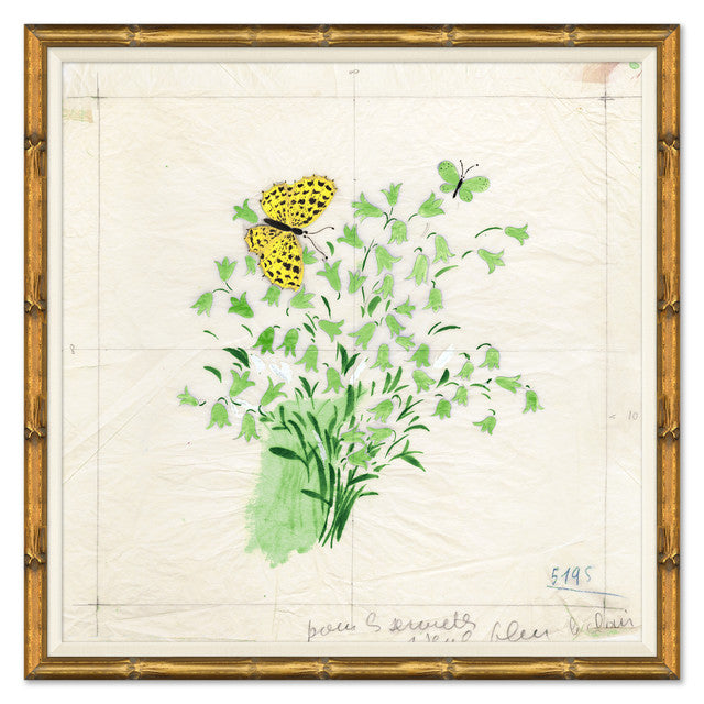 Paule Marrot Clochettes et Papillon