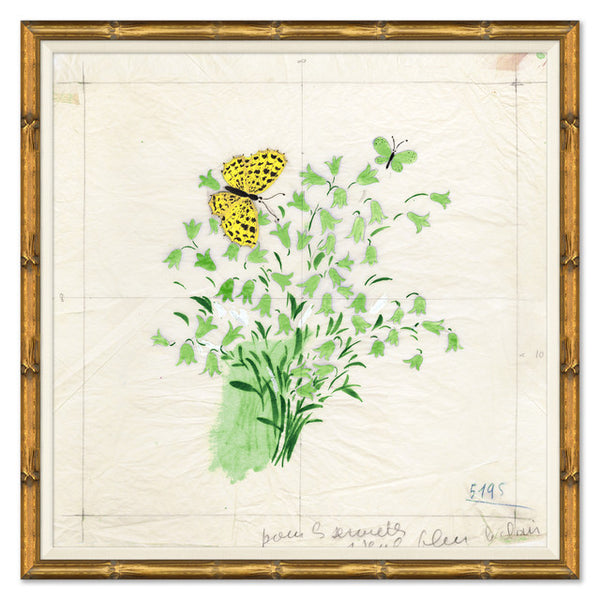 Paule Marrot Clochettes et Papillon